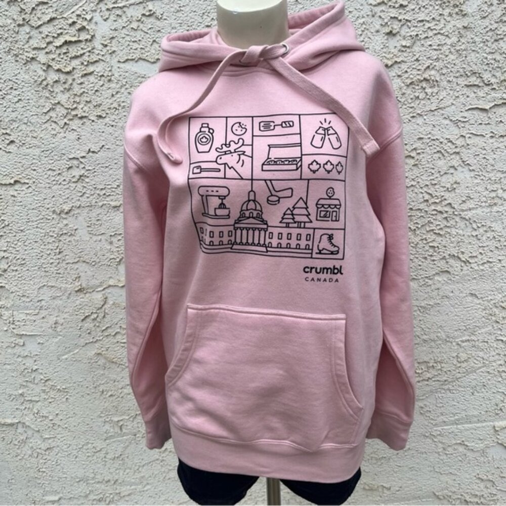 Crumbl Cookies Pink Sweatshirt Hoodie